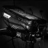 WILDMAN Bike Holder Case S E1 1L juodas – kompaktiškas dviračio rėmo krepšys su Velcro dirželiais