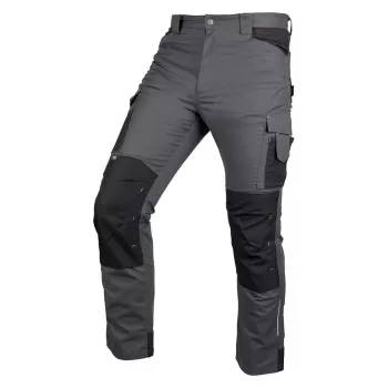 NEO TOOLS 81-350-2-XL Mix&Match darbo kelnės, drobinės su Cordura sutvirtinimais, pilkai juodos, XL dydžio