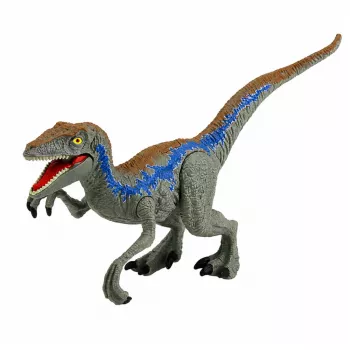 LEAN TOYS Dinozaurų medžiotojo rinkinys su judančiomis galūnėmis ir tinklo ginklais