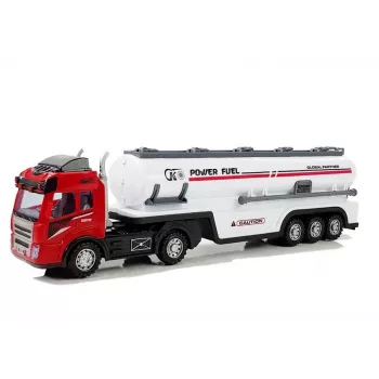 LEAN TOYS R/C Automobilis Cisterna su Šviesomis ir Garsu 1:32 Mastelio 2.4GHz Nuotolinio Valdymo Sunkvežimis