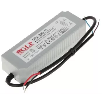 GLP perjungiamasis maitinimo šaltinis 12V/16A GPV - 192W pramoninis AC-DC maitinimo adapteris