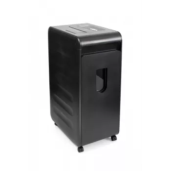 WALLNER MR 4020 C2 skersinio pjovimo popieriaus smulkintuvas, P-4, 10 lapų, 20 L, juodos spalvos