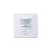 MACLEAN MCE18 PIR judesio ir garso jutiklis sieninis, 160°, 1200W, baltas