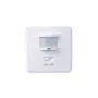 MACLEAN MCE18 PIR judesio ir garso jutiklis sieninis, 160°, 1200W, baltas