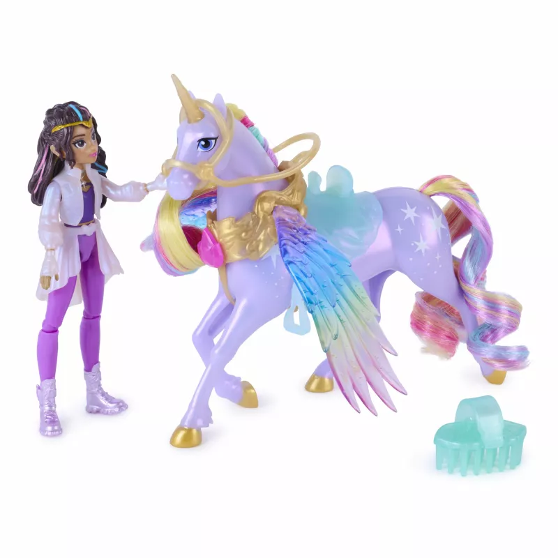 Spin Master Unicorn Academy Wing Magic Sophia ir Wildstar žaidimų rinkinys