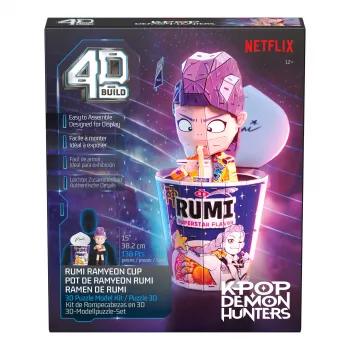 Spin Master 4D Build K-Pop Demon Hunters Rumi Ramen Cup 3D galvosūkis
