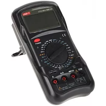 UNI-T UT-52 Skaitmeninis įžeminimo varžos testeris, 2000Ω, 200V AC, 3½ skaitmenų LCD, 2/3 laidų, su foniniu apšvietimu, duomenų laikymu, automatiniu išsijungimu