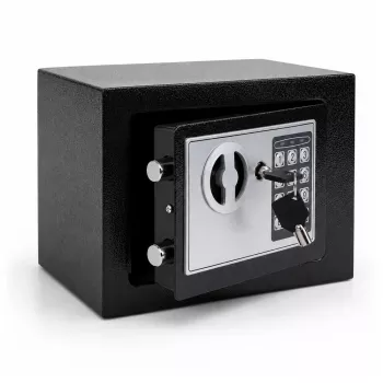 LEAN 31040 elektroninis seifas dokumentams, pinigams, kodams, avariniams raktams, 6 l