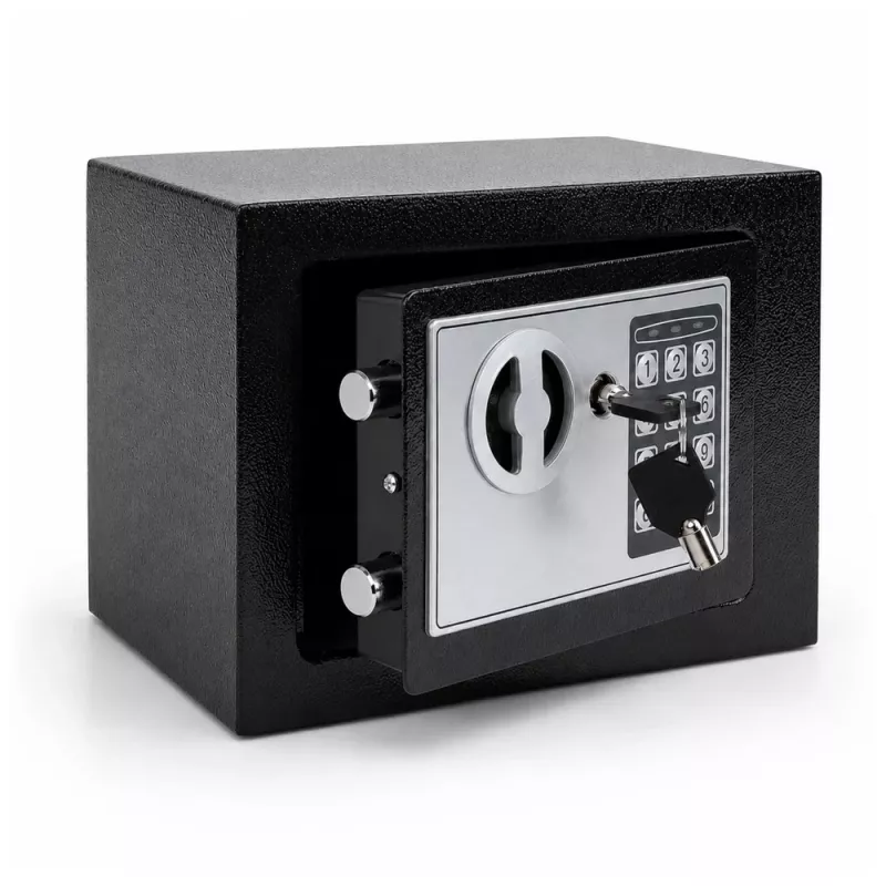 LEAN 31040 elektroninis seifas dokumentams, pinigams, kodams, avariniams raktams, 6 l