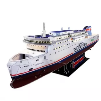 CubicFun 3D dėlionė – MS Prom Varsovia laivo modelis, 150 dalių, 44 cm surinktas ilgis, vidutinio sudėtingumo, nuo 8 metų