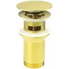 DEANTE Universalus praustuvės/bidė kamštis su mova – chromuotas žalvaris, 32mm