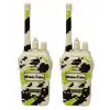 LEAN TOYS Military racijos USB 200 m atstumas, chaki, 2 vnt.