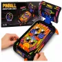 LEAN TOYS Arcade Game Pinball stalas su fliperiais, taškų skaitikliu, šviesos ir garso efektais