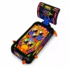 LEAN TOYS Arcade Game Pinball stalas su fliperiais, taškų skaitikliu, šviesos ir garso efektais