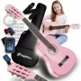 SUPRIMO JRC SET PK 1/4 dydžio klasikinė gitara rožinė su aksesuarais
