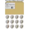 G&G 19803 Balti lipnūs A4 lipdukai 105x148mm 4/lapas 100 lapų (400 lipdukų)