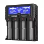 XTAR VP4L Plus Li-ion/Ni-MH/Ni-Cd 18650 akumuliatorių įkroviklis