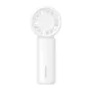 USAMS BC Series rankinis ventiliatorius, baltas, 500mAh