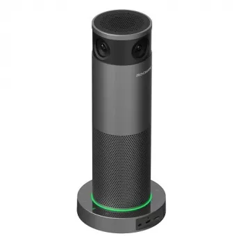 ROCWARE RC360 360° panoraminė Wi-Fi IP kamera, 1080P Full HD, dvipusis garsas, naktinis matymas, skirta patalpoms