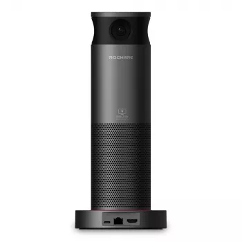 ROCWARE RC360 360° panoraminė Wi-Fi IP kamera, 1080P Full HD, dvipusis garsas, naktinis matymas, skirta patalpoms