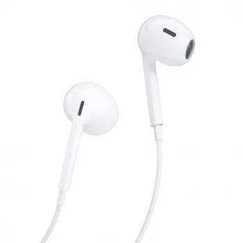 DUDAO X14ProT į ausis įdedamos ausinės su USB-C jungtimi, 1,2 m laidas, baltos