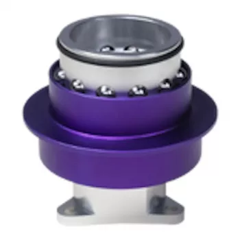 Conspit CDR 50 mm PCD greito atjungimo adapteris – violetinis/sidabrinis
