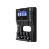 XTAR L4 PRO USB-C ličio jonų / Ni-MH baterijų įkroviklis, 1.5V/1.2V