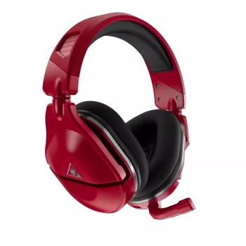 Turtle Beach TBS-3172-02 laidinis stereo žaidimų ausinių komplektas su pakeliamu mikrofonu – juoda ir raudona