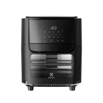 Electrolux AirFryer 800 EAF12B 3,5 l oro gruzdintuvė su skaitmeniniu jutikliniu ekranu, 1500 W, 8 programų, juoda