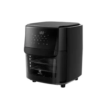 Electrolux AirFryer 800 EAF12B 3,5 l oro gruzdintuvė su skaitmeniniu jutikliniu ekranu, 1500 W, 8 programų, juoda