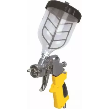 STANLEY HVLP gravitacinis purškimo pistoletas su 1,5 mm antgaliu ir integruota maišymo taure, 600 ml