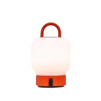KOODUU LOOME įkraunamas LED stalinis šviestuvas oranžinis | Liečiamas reguliavimas, USB-C, 150lm