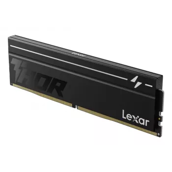 Lexar DDR5 THOR 2.0 32GB (2x16GB) 6000MHz CL40 RGB juodos spalvos stalinių kompiuterių atminties rinkinys