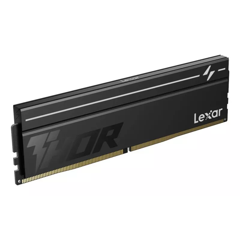 Lexar DDR5 THOR 2.0 32GB (2x16GB) 6000MHz CL40 RGB juodos spalvos stalinių kompiuterių atminties rinkinys