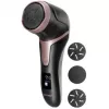 CONCEPT Electric Foot File PN3020 Juoda – Įkraunamas nuospaudų šalintuvas su 2 kvarciniais voleliais, 90 minučių belaidžio veikimo