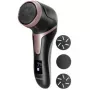 CONCEPT Electric Foot File PN3020 Juoda – Įkraunamas nuospaudų šalintuvas su 2 kvarciniais voleliais, 90 minučių belaidžio veikimo