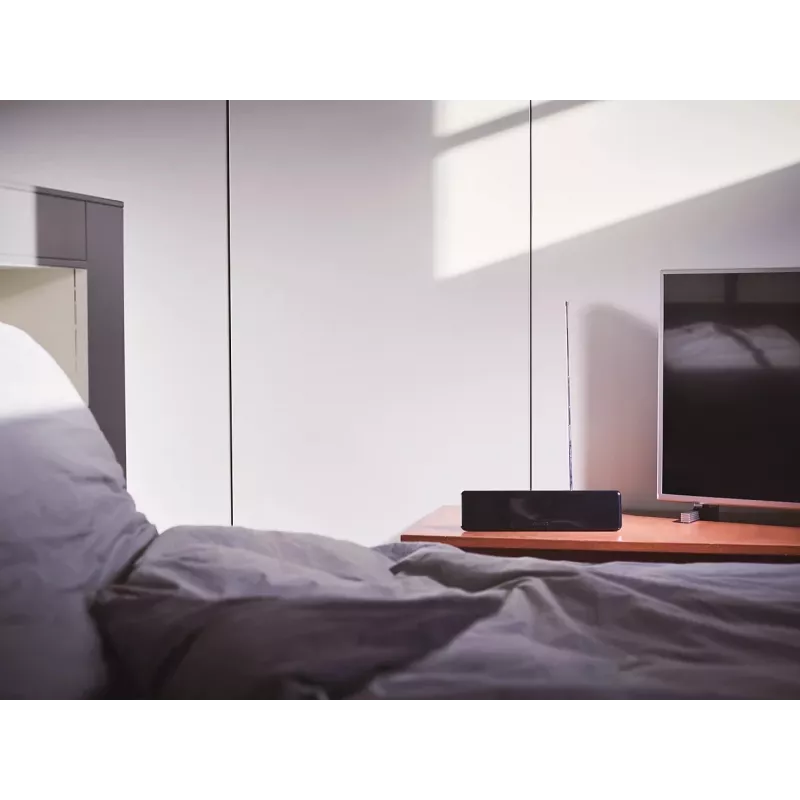 Philips SDV5225/12 23,8 colio vidaus TV antena su reguliuojamu stiprinimu, 1,8 m koaksialinis kabelis, 75 omų, 3G/4G filtras, DVB-T/T2