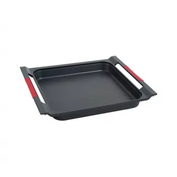 TEKA Electric Baking Iron 2000W neprideganti liejamo aliuminio kepsninė plokštė su nuimamu termostatu, juoda