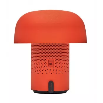 KOODUU Sensa Play nešiojamas Bluetooth garsiakalbis su reguliuojama RGB LED lempa, IPX4 atsparus vandeniui, TWS poravimas, USB-C, oranžinis