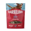 CARNILOVE Dog Soft Snack Upėtakis su krapais 200 g – bekvapiai mokymo skanėstai visų veislių šunims