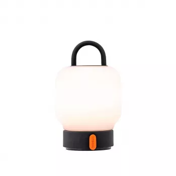 KOODUU LOOME įkraunamas stalo šviestuvas, pilkas | 3 pakopų liečiamas reguliavimas, 2200mAh baterija, USB-C, šiltai balta LED