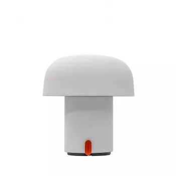 KOODUU įkraunamas LED stalinis šviestuvas SENSA baltas - RGB + reguliuojama balta, 300 lm, Wi-Fi išmanusis valdymas, 2000 mAh baterija