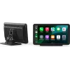 SENCOR SCT M760 BWT 7 colių 2DIN CarPlay Android Auto Bluetooth automobilinis radijas su galinės kameros įvestimi