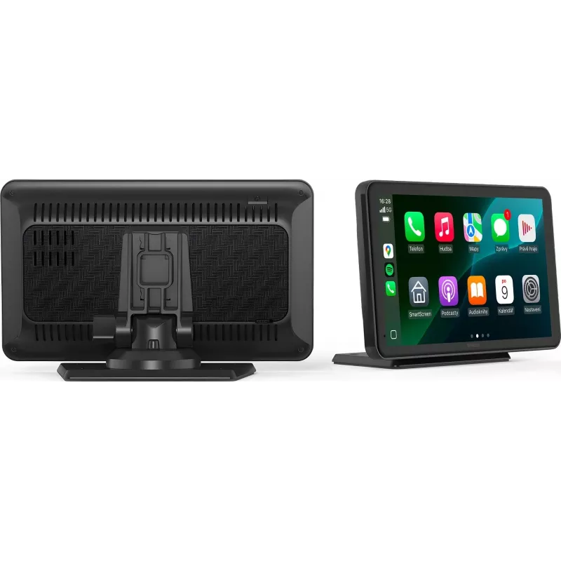 SENCOR SCT M760 BWT 7 colių 2DIN CarPlay Android Auto Bluetooth automobilinis radijas su galinės kameros įvestimi