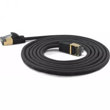 WANTEC 85444210 2 m Euro kištukas į IEC C7 maitinimo laidas, juodas