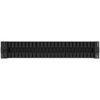 Lenovo ThinkSystem DE4800H HICless hibridinio „flash“ masyvo 2U24 SAN sistema – SAS1