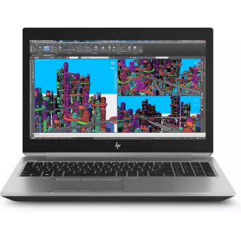 HP ZBook 15 G5 nešiojamas kompiuteris - i7 / 32GB RAM / SSD diskas / 15,6 colio FHD
