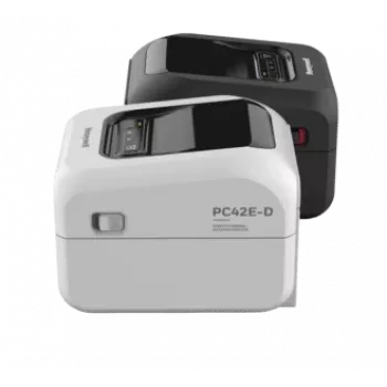 Honeywell PC42E-D tiesioginio terminio spausdinimo etikečių spausdintuvas, juodas