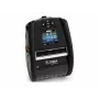 Zebra ZQ620 Plus 3 colių / 72 mm sveikatos priežiūros tiesioginės terminės spausdintuvas su Wi-Fi 6 Dual Radio (802.11AX/BT5.x), linered platen 0,75 colio šerdimi ir Group E diržo segtuku
