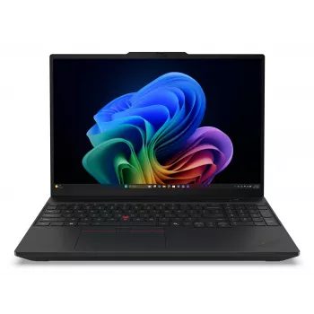 Lenovo ThinkPad T16 Gen 5 Core™ Ultra 7 355 512GB SSD 16GB 16 colių (1920x1200) WIN11 Pro juodas, apšviesta klaviatūra, pirštų atspaudų skaitytuvas. 1 metų garantija